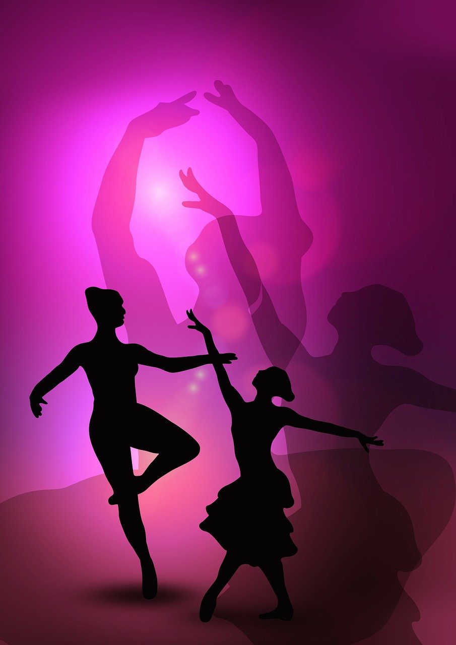 ballet, dancers, woman, silhouettes, dance, choreography, move, grazie, gracefulness, background, pink, light, the shade, iphone wallpaper, ballet, ballet, dance, dance, dance, dance, dance, pink-111705.jpg
